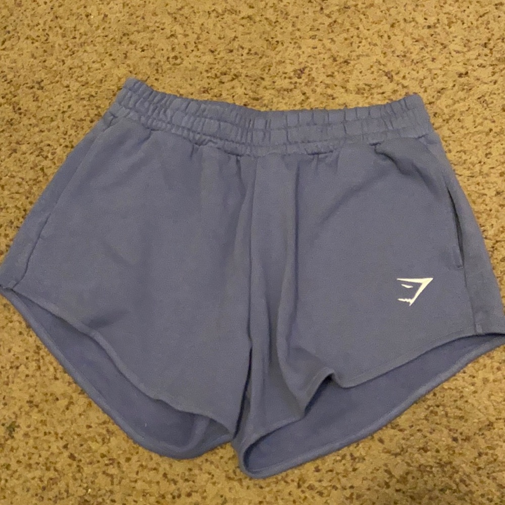 Gymshark Training Sweat Shorts Blue Size S